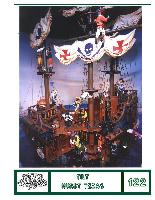 Tilt Hurst Texas, 30' tall three mast pirate ship, gret shooting gallerie, you can see pirates all the way up in the mast, it look like a real pirate ship