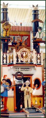This is a picture of the river boat in Jacksonville, and you can appreciate on the background the song Huckle Very Me