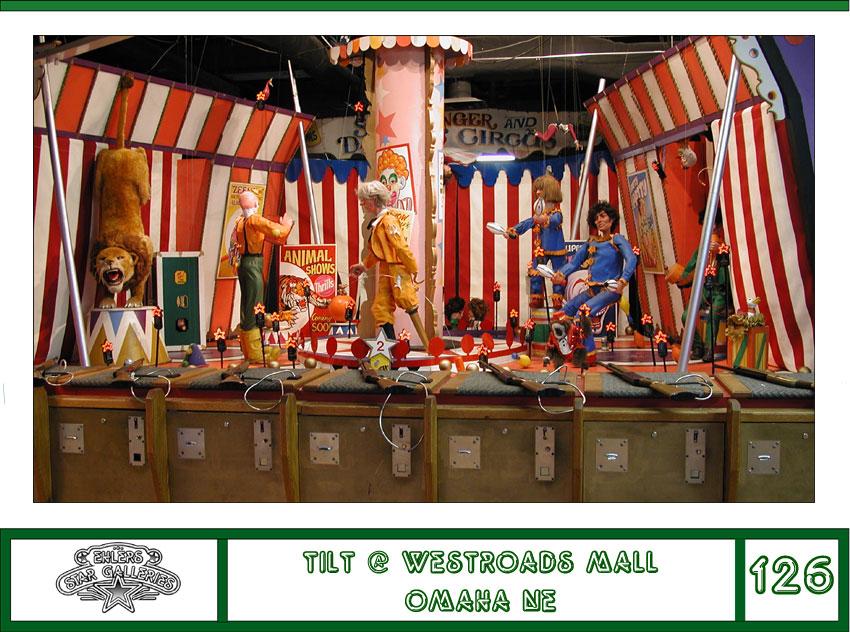 This is a blown up picture of the 126 Gallery @ Tilt Westroads Mall, click here go back to Circus Design List