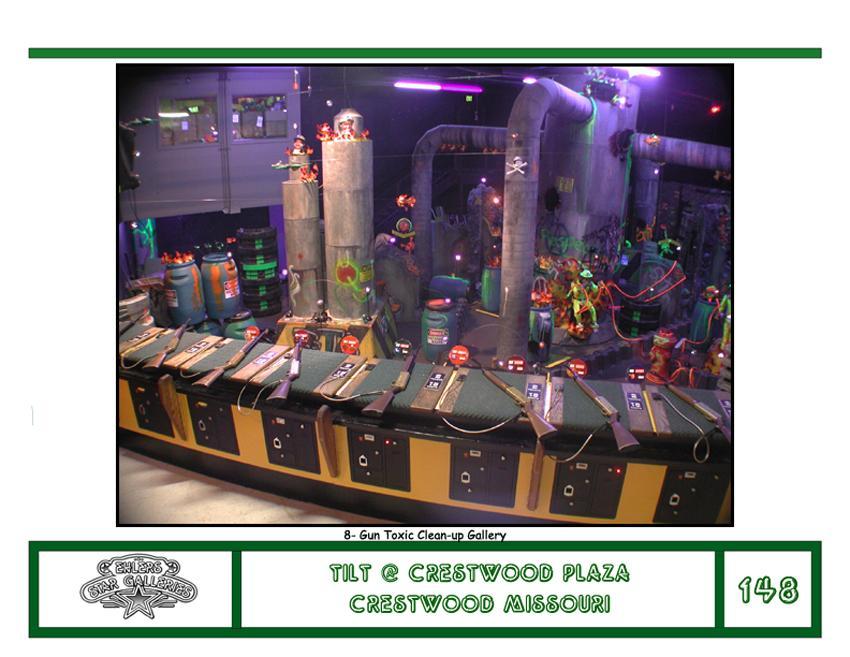 This is a blown up picture of the 148 Toxic Crew Gallery, this unit was built on what use to be a laser game arena, click here go back to Unique Design List